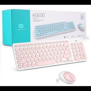 Wireless keyboard and mouse
